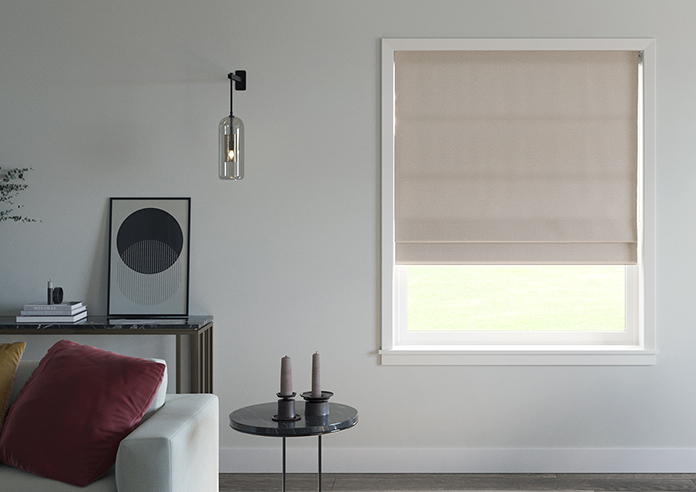 Oslo, Linen - Twist&Fit Roman Blind - Image 3
